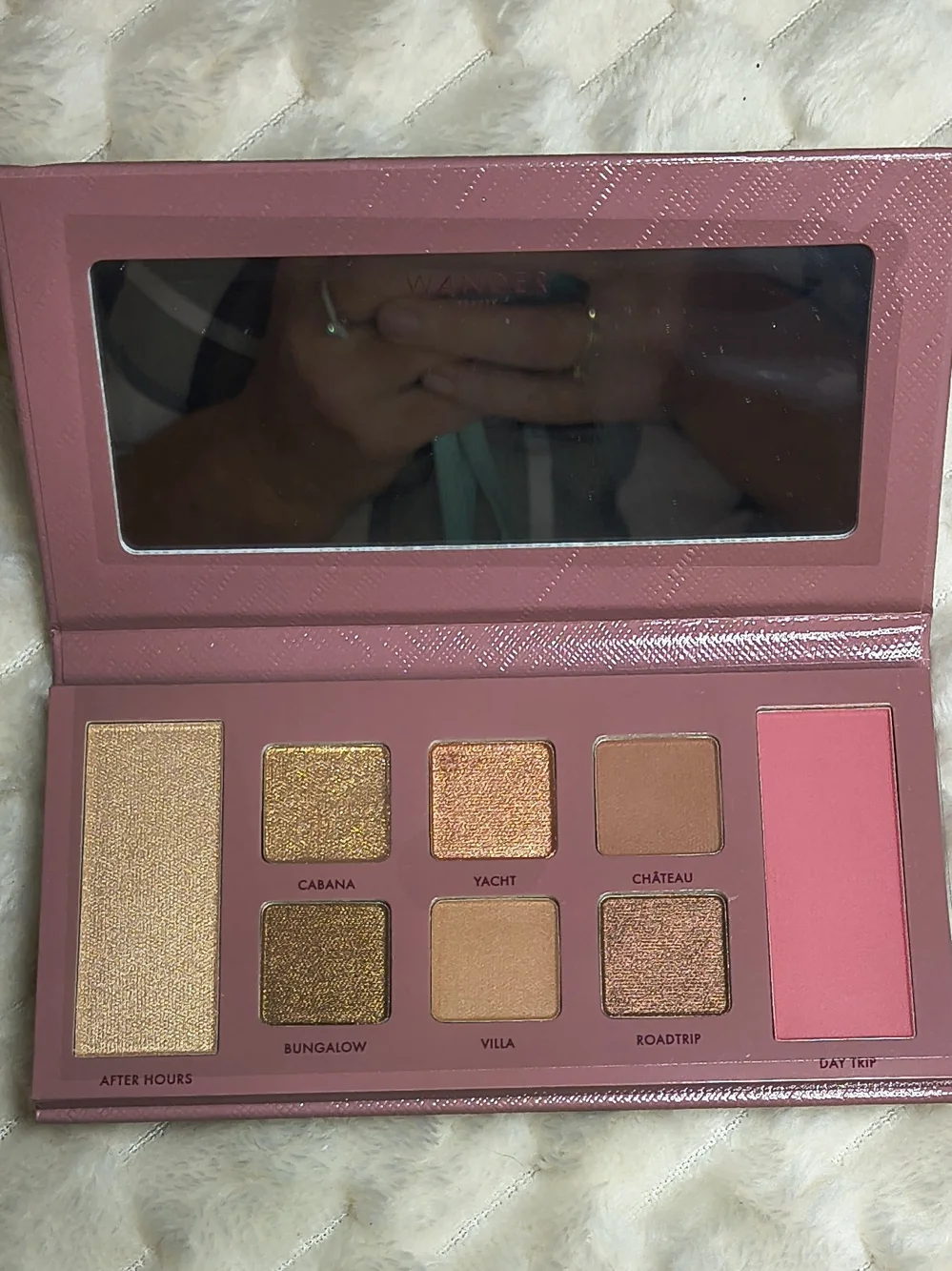 Wander Beauty Rose Mauve Eyeshadow Palette